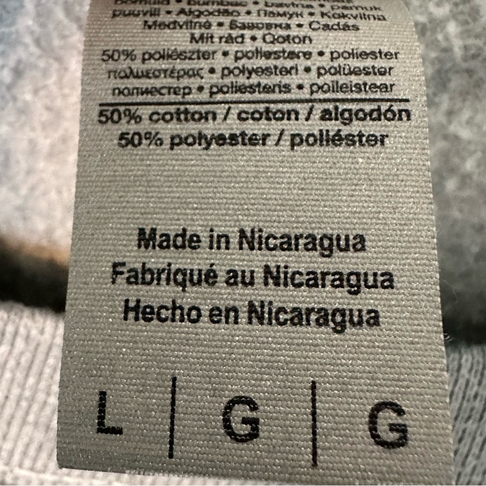 Ramones Cartoon Graphic Crewneck Sweatshirt NEW Sz LARGE in Slate Blue - Picture 5 of 5